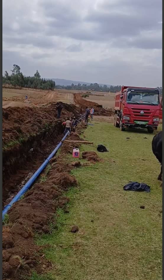 Construction of Sheger City, Gudu District and surroundings water supply